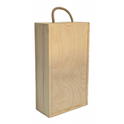 Pudełko zasuwane na 2 butelki